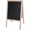 Flipside Signage Easel, Dry-Erase/Chalkboard, 24"Wx42"H, Multi FLP31200 - alternate 2